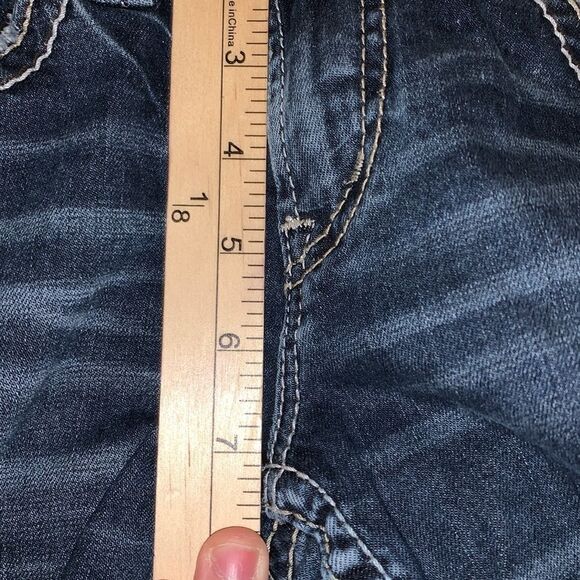 Silver Jeans Aiko Women’s Straight Jeans Size W28 (30x23) Blue - Picture 4 of 8